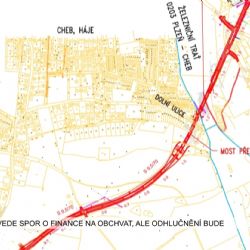 Cheb: Kraj vede spor o finance na obchvat, ale odhlučnění bude (TV Západ)