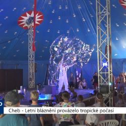 Cheb: Letní bláznění provázelo tropické počasí (TV Západ)