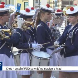 Cheb: Letošní FIJO se vrátí na stadion i hrad (TV Západ)