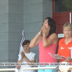 Cheb: Letošní ročník Decarotavacu podpořil olympionik Změlík (TV Západ)