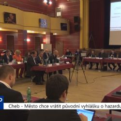 Cheb: Město chce do konce roku vyhlášku k hazardu (TV Západ)
