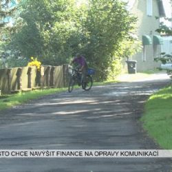 Cheb: Město chce navýšit finance na opravy komunikací (TV Západ)