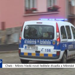 Cheb: Město hledá nové ředitele divadla a Městské policie (TV Západ)