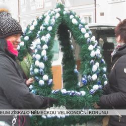 Cheb: Muzeum získalo německou velikonoční korunu (TV Západ)