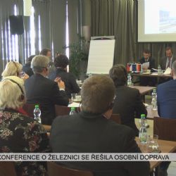 Cheb: Na konferenci o železnici se řešila osobní doprava (TV Západ)
