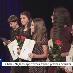 Cheb: Nejlepší sportovci a trenéři převzali ocenění (TV Západ)