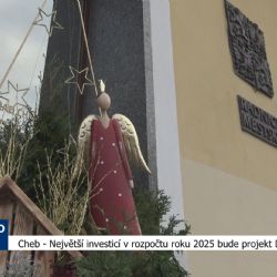 Cheb: Největší investicí v rozpočtu roku 2025 je projekt Dominikán (TV Západ)