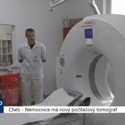 Cheb: Nemocnice má nový počítačový tomograf (TV Západ)