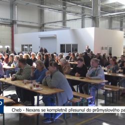 Cheb: Nexans se kompletně přesunul do průmyslového parku (TV Západ)