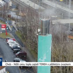 Cheb: Nižší cenu tepla zajistí TEREA s pětiletým úvazkem (TV Západ)