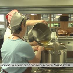 Cheb: Nová kuchyně na Skalce chce dodávat jídlo i dalším zařízením (TV Západ)