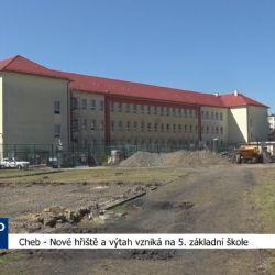 Cheb: Nové hřiště a výtah vzniká na 5. základní škole (TV Západ)