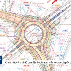 Cheb: Nový kruháč pomůže Podhradu, město chce zlepšit dopravu (TV Západ)