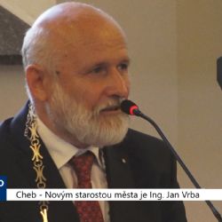 Cheb: Novým starostou města je Ing. Jan Vrba (TV Západ)
