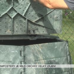 Cheb: O kompostéry je mezi občany velký zájem (TV Západ)