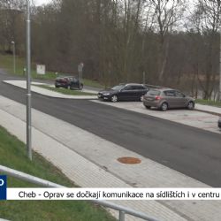 Cheb: Oprav se dočkají komunikace na sídlištích i v centru (TV Západ)