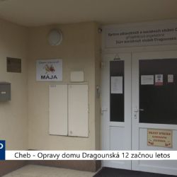 Cheb: Opravy domu Dragounská 12 začnou letos (TV Západ)