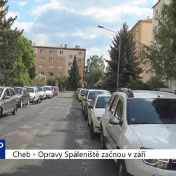 Cheb: Opravy Spáleniště začnou v září (TV Západ)