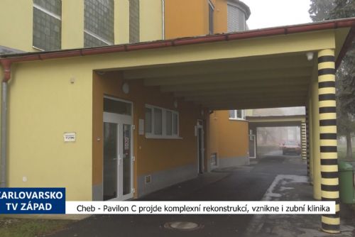 Foto: Cheb: Pavilon C projde komplexní rekonstrukcí, vznikne i zubní klinika (TV Západ)