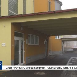 Cheb: Pavilon C projde komplexní rekonstrukcí, vznikne i zubní klinika (TV Západ)