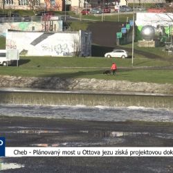 Cheb: Plánovaný most u Ottova jezu získá projektovou dokumentaci (TV Západ)
