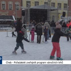 Cheb: Pořadatelé zveřejnili program vánočních trhů (TV Západ) 