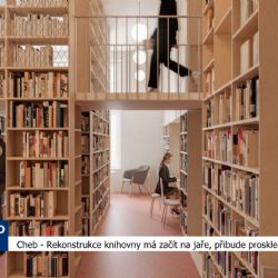 Cheb: Rekonstrukce knihovny má začít na jaře, přibude prosklený výtah (TV Západ)
