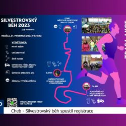 Cheb: Silvestrovský běh spustil registrace (TV Západ)