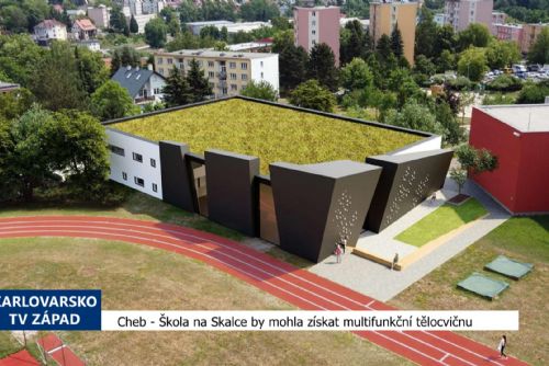 Foto: Cheb: Škola na Skalce by mohla získat multifunkční tělocvičnu (TV Západ)