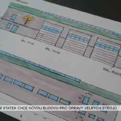 Cheb: Školní statek chystá novou budovu pro opravy strojů (TV Západ)