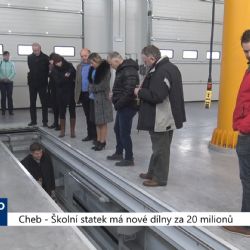 Cheb: Školní statek má nové dílny za 20 milionů (TV Západ)