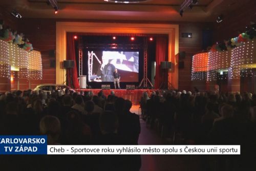 Foto: Cheb: Sportovce roku vyhlásilo město spolu s Českou unií sportu (TV Západ)