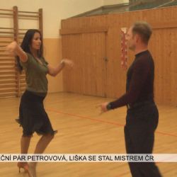 Cheb: Taneční pár Petrovová, Liška se stal Mistrem republiky (TV Západ)
