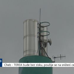 Cheb: TEREA bude bez zisku, použije se na snížení cen (TV Západ)