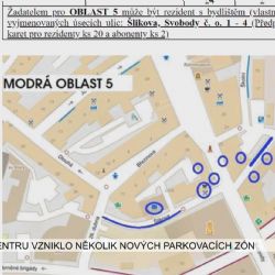 Cheb: V centru vzniklo několik nových parkovacích zón (TV Západ)