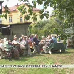Cheb: V komunitní zahradě proběhla letní slavnost (TV Západ)