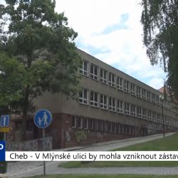 Cheb: V Mlýnské ulici a okolí by mohla vzniknout zástavba (TV Západ)