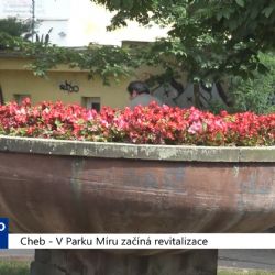 Cheb: V parku Míru začíná revitalizace (TV Západ)