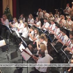 Cheb: Vánoční koncert Městského dechového orchestru se vydařil (TV Západ)