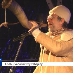 Cheb: Vánoční trhy zahájeny (TV Západ)