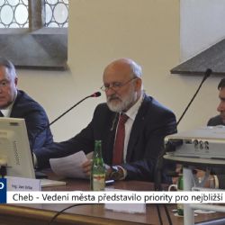 Cheb: Vedení města představilo priority pro nejbližší období (TV Západ)