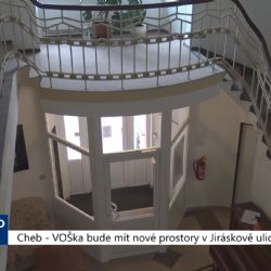 Cheb: VOŠka bude mít nové prostory v Jiráskově ulici (TV Západ)