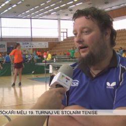 Cheb: Vozíčkáři měli 19. mezinárodní turnaj ve stolním tenise (TV Západ)