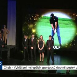 Cheb: Vyhlášení nejlepších sportovců doplnil pestrý program (TV Západ)