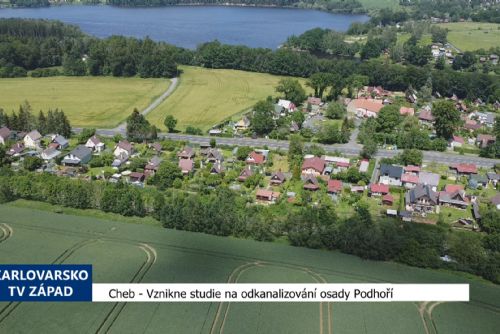 obrázek:Cheb: Vznikne studie na odkanalizování osady Podhoří (TV Západ)	