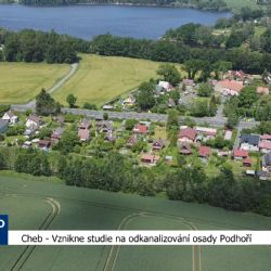 Cheb: Vznikne studie na odkanalizování osady Podhoří (TV Západ)	