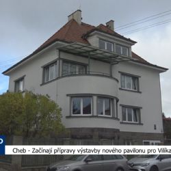 Cheb: Začínají přípravy výstavby nového pavilonu pro Vilíka (TV Západ)
