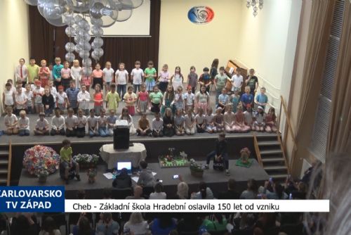 Foto: Cheb: Základní škola Hradební oslavila 150 let od vzniku (TV Západ)