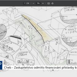 Cheb: Zastupitelstvo odmítlo financování přístavby knihovny (TV Západ)