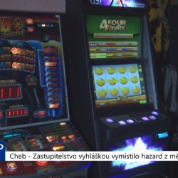 Cheb: Zastupitelstvo vyhláškou vymístilo hazard z města (TV Západ)